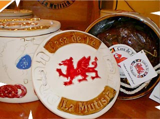 Torta Negra Galesa en el Té