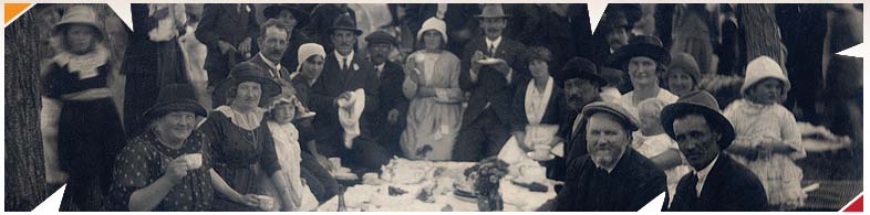 Tradicional Té Galés en el Valle a principios del siglo XX